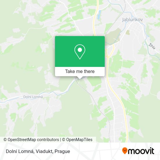 Dolní Lomná, Viadukt map