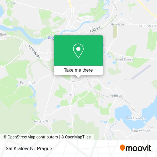 Sál Království map