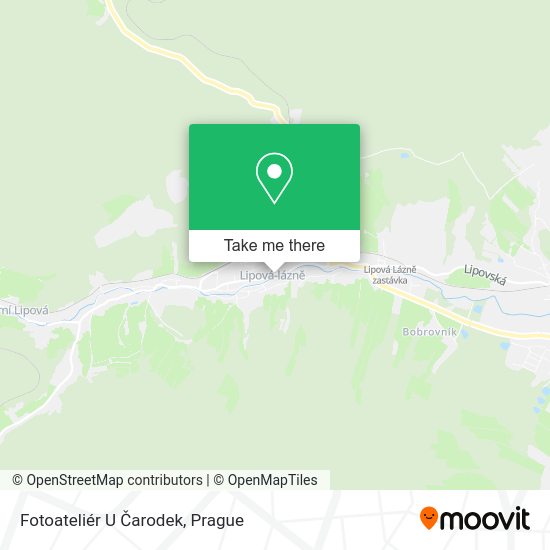 Fotoateliér U Čarodek map