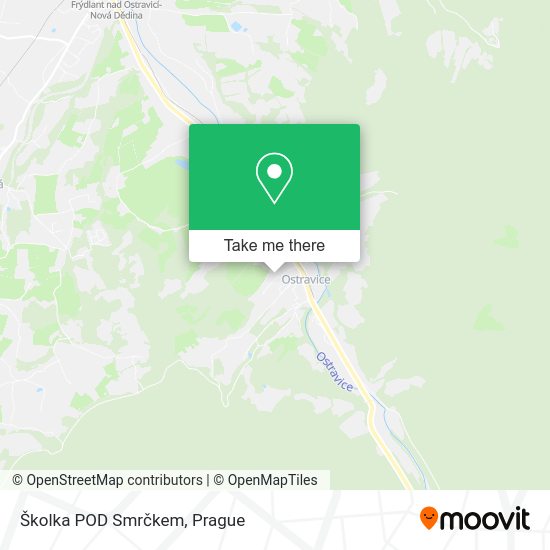 Školka POD Smrčkem map