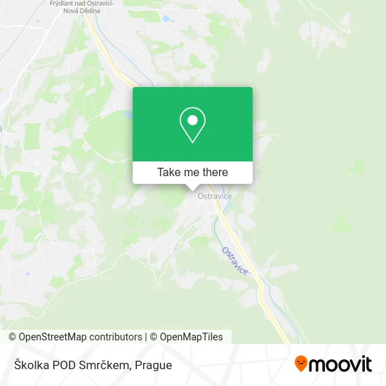 Карта Školka POD Smrčkem