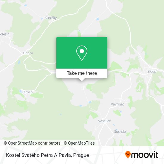 Kostel Svatého Petra A Pavla map
