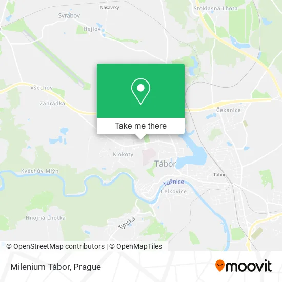 Карта Milenium Tábor