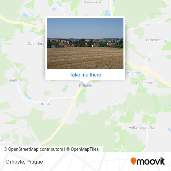 Карта Drhovle