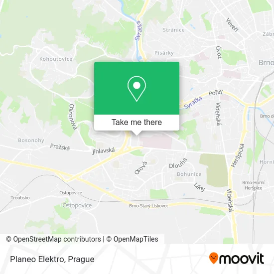 Карта Planeo Elektro