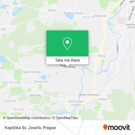 Kaplička Sv. Josefa map