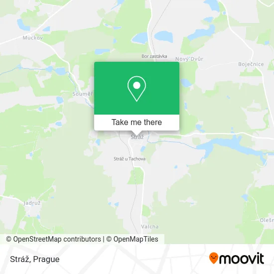 Stráž map