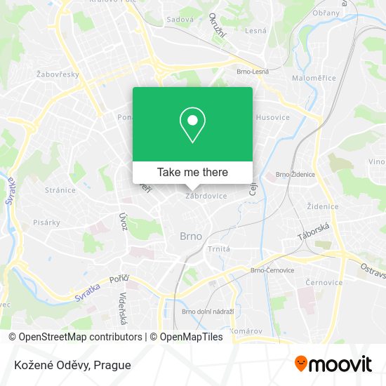 Kožené Oděvy map