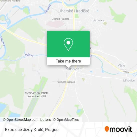 Expozice Jízdy Králů map