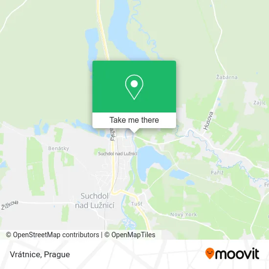 Карта Vrátnice