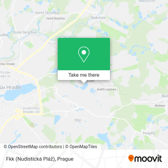 Карта Fkk (Nudistická Pláž)