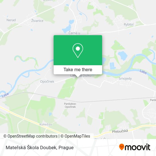 Mateřská Škola Doubek map