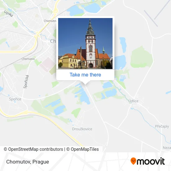 Карта Chomutov