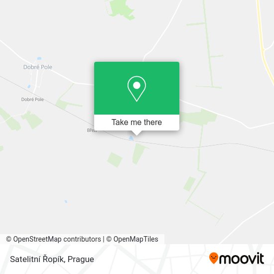 Satelitní Řopík map