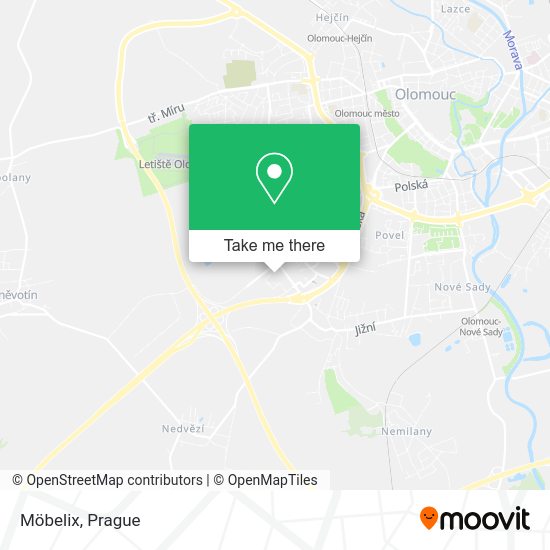 Карта Möbelix
