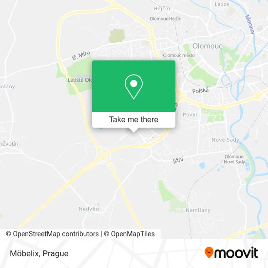 Карта Möbelix