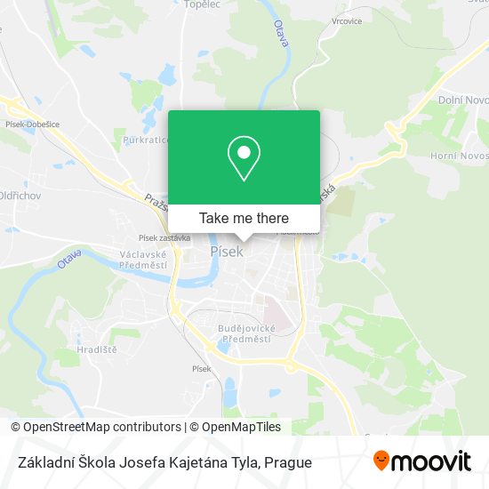 Základní Škola Josefa Kajetána Tyla map
