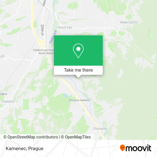 Карта Kamenec