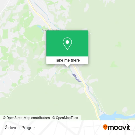 Карта Židovna