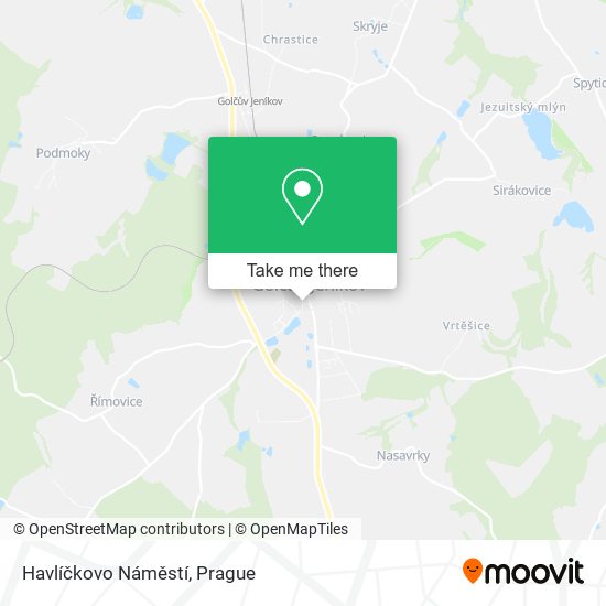 Havlíčkovo Náměstí map