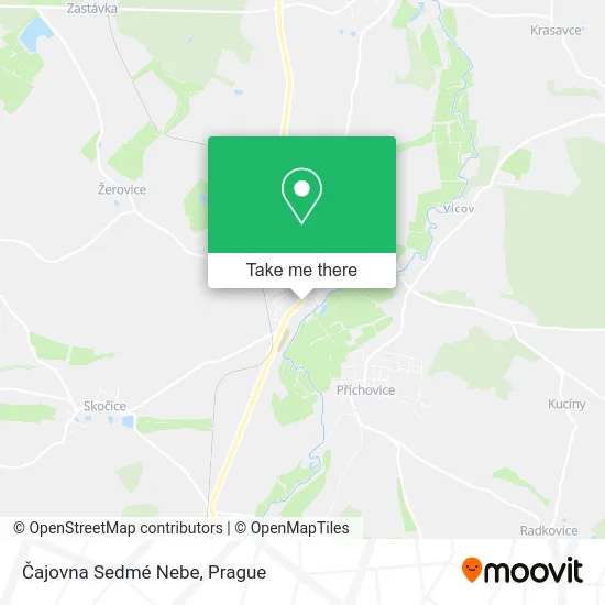 Карта Čajovna Sedmé Nebe