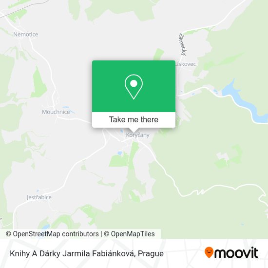 Knihy A Dárky Jarmila Fabiánková map