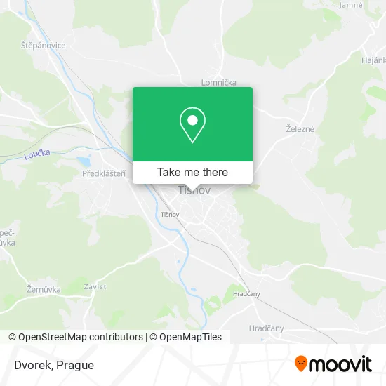 Карта Dvorek