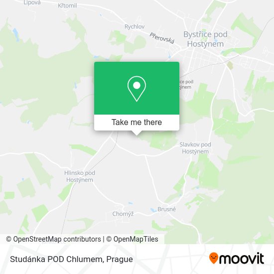 Карта Studánka POD Chlumem