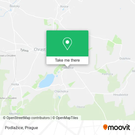 Карта Podlažice