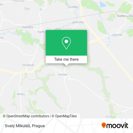 Svatý Mikuláš map