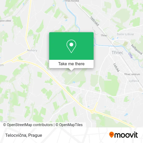 Карта Telocvična