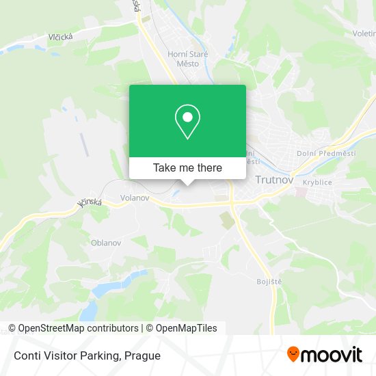 Карта Conti Visitor Parking