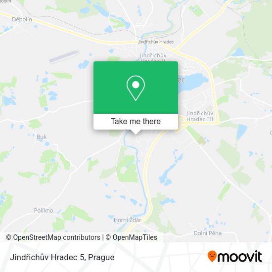Jindřichův Hradec 5 map