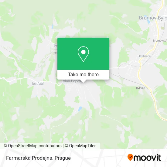 Карта Farmarska Prodejna