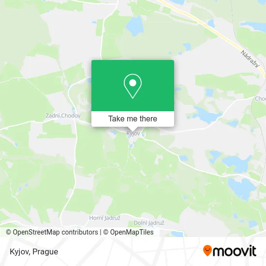 Kyjov map
