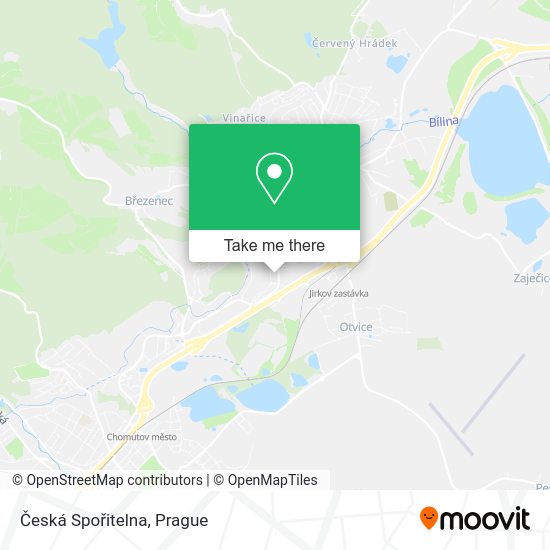 Česká Spořitelna map