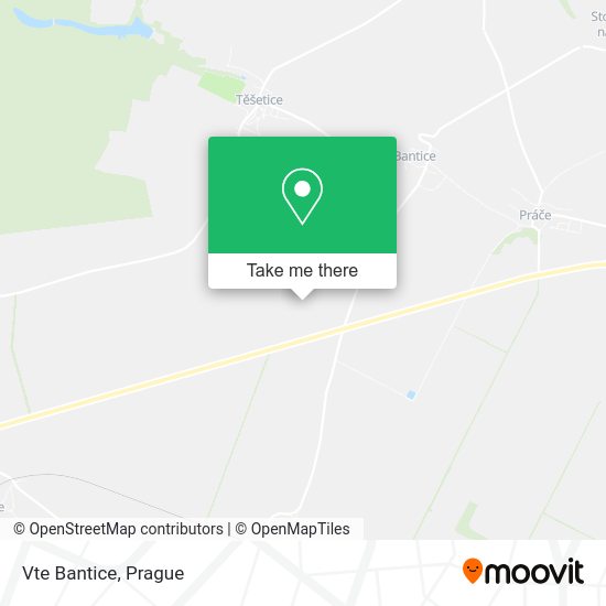 Карта Vte Bantice
