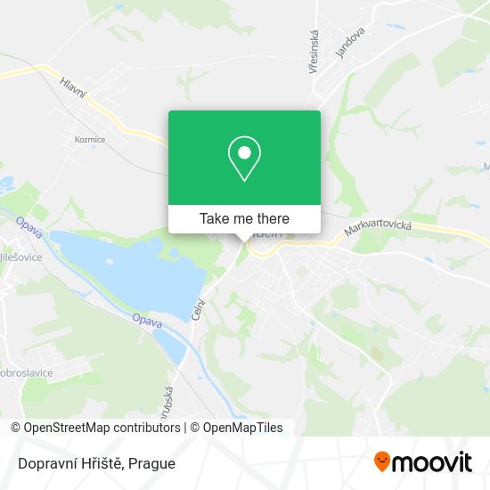 Dopravní Hřiště map