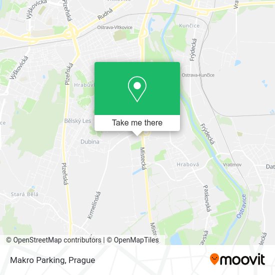 Makro Parking map