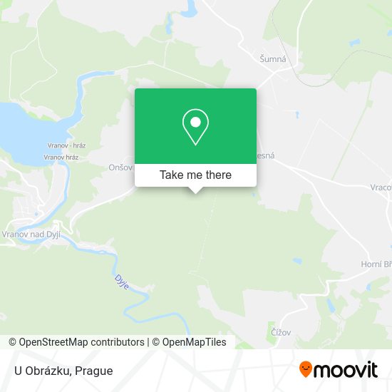 Карта U Obrázku