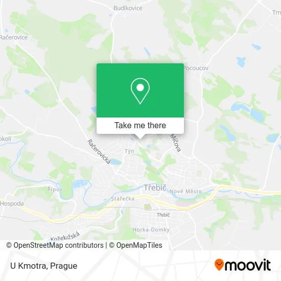 Карта U Kmotra