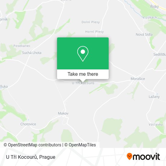 U Tří Kocourů map