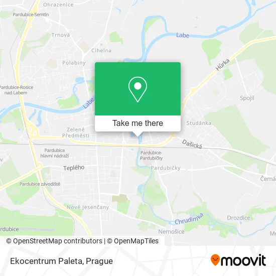 Карта Ekocentrum Paleta