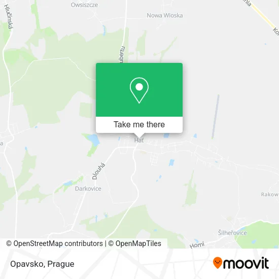 Карта Opavsko