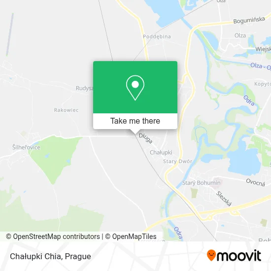 Chałupki Chia map