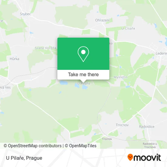 Карта U Pilaře