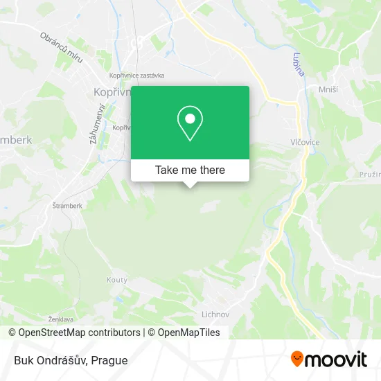 Карта Buk Ondrášův