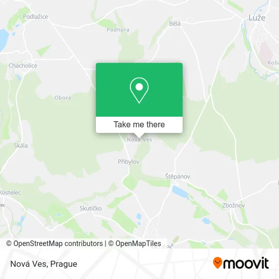Карта Nová Ves