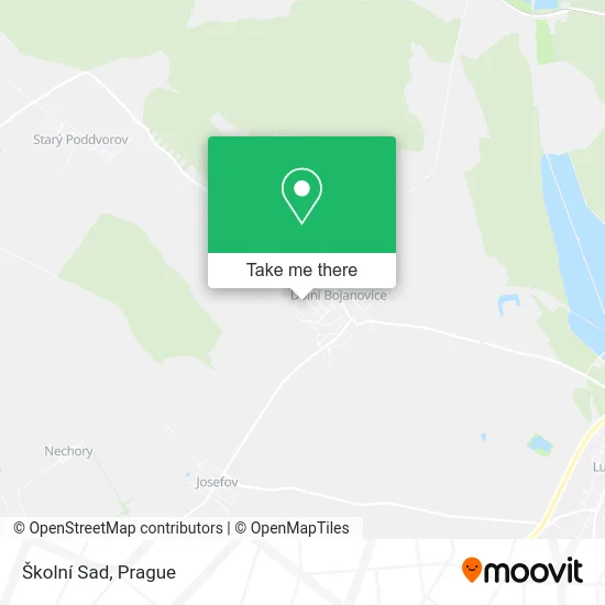 Карта Školní Sad