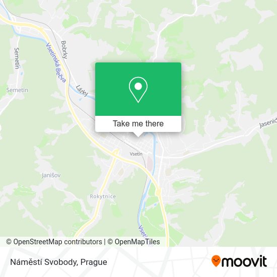 Náměstí Svobody map